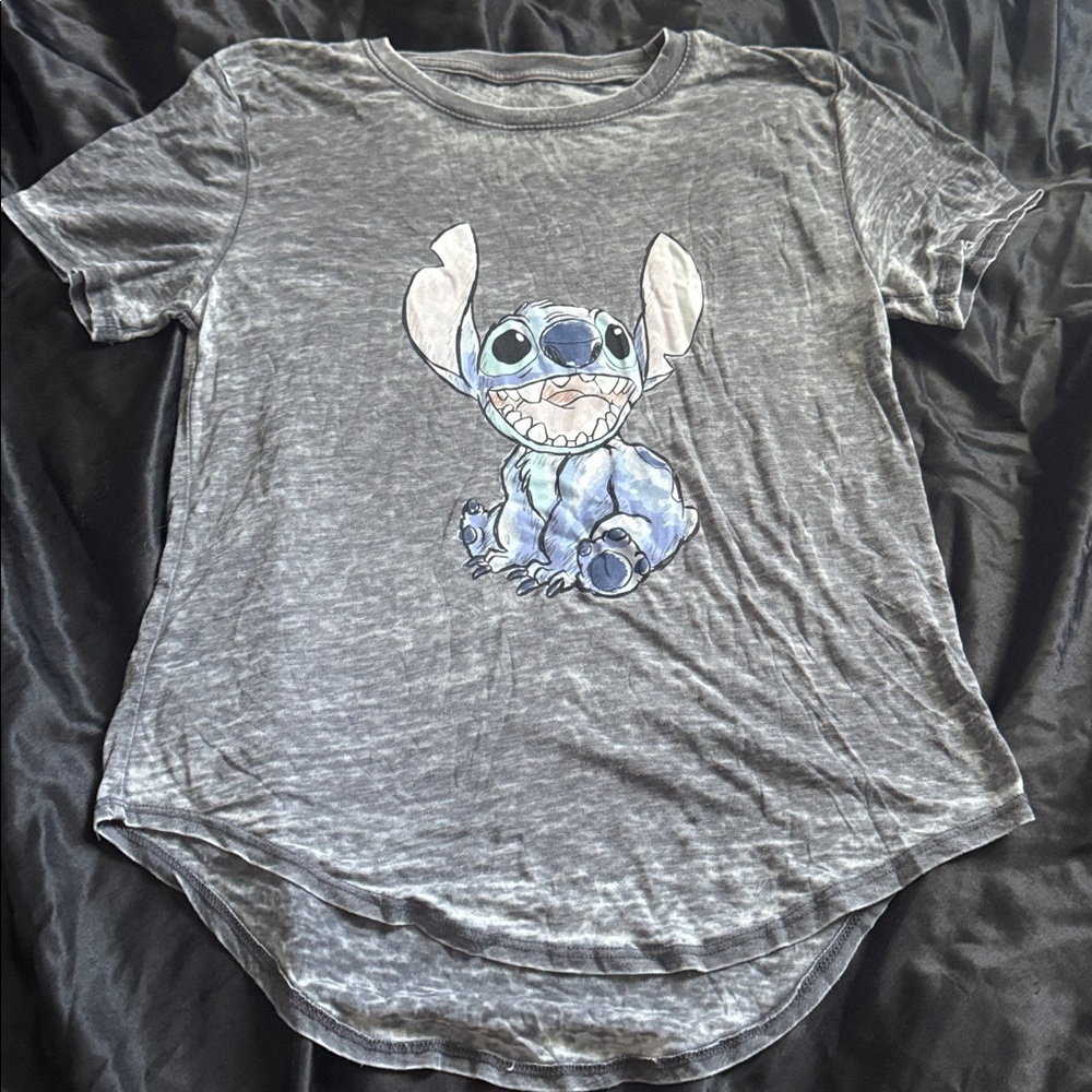 Disney Gray Stitch Kids Tank Top